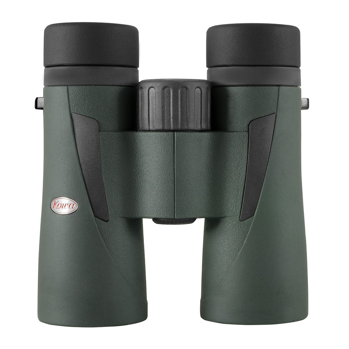 Kowa Fernglas BDIII 8x42 in Grün mit schwarzen Augenmuscheln und schwarzen Griffflächen