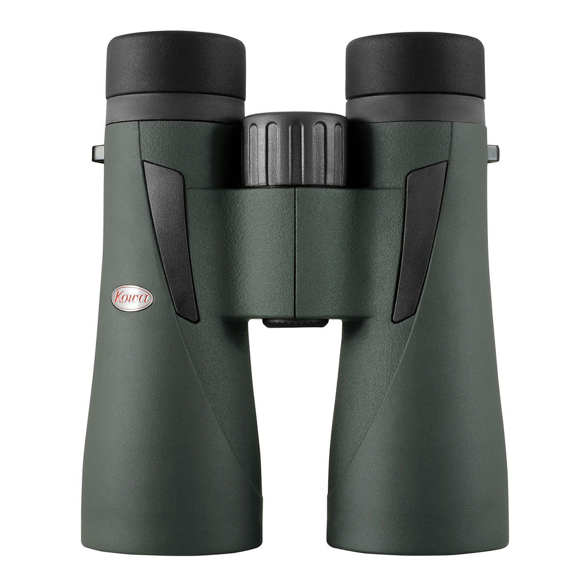 Kowa Fernglas BDIII 12x50 in Grün mit schwarzen Augenmuscheln und schwarzen Griffflächen