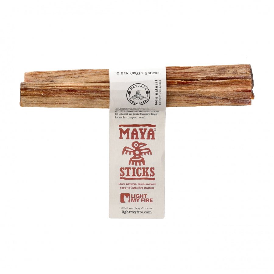 Light My Fire Mayasticks, Bündel Hölzer mit Papierbanderole mit dem Maya Sticks Logo