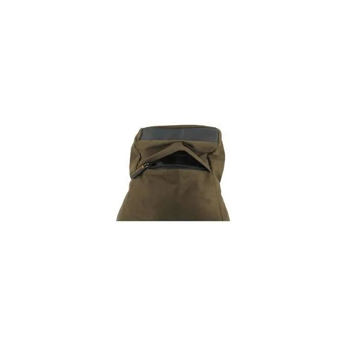 Stealth Gear Double Bean Bag Limited Edition, Detail des Reißverschlusses an der Oberseite