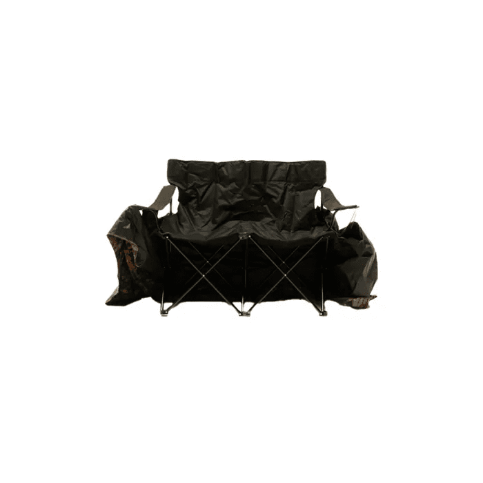 Stealth Gear Extreme Two Man Chair Hide, Gestell mit schwarzem Zweisitzer-Stuhl ohne Zeltplane