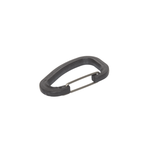 Wildo Explorer Bottle schwarzer Karabiner mit Drahtschnapper