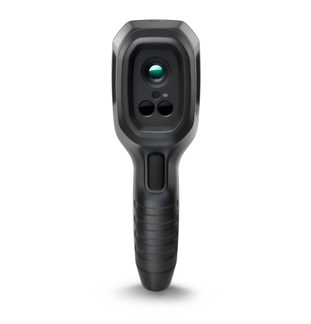 FLIR TG268 von vorne mit Objektiv, Laseröffnung und Gummigriff