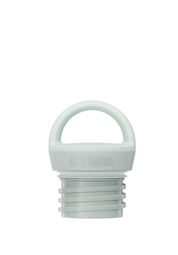 Klean Kanteen Rise Classic, einzelne Arch Loop Cap in Hellgrau mit Schraubgewinde