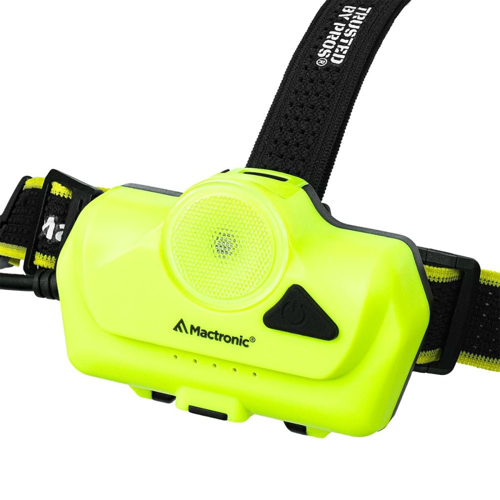Mactronic Ultimo X1000 Batterieteil hinten mit Rücklicht und Knopf
