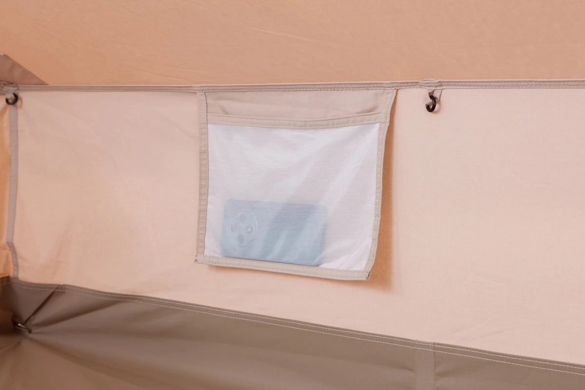 CanvasCamp Roman Traveller, Netztasche an der Innenwand
