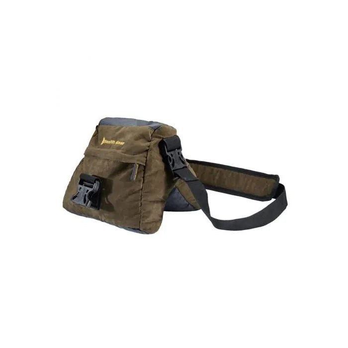Stealth Gear Double Bean Bag Waldgrün mit Schnallen und einem verstellbaren Gurt