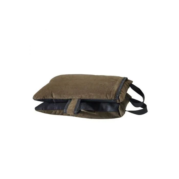 Stealth Gear Double Bean Bag Fox, flach liegend mit dunkler Unterseite und Tragegurten